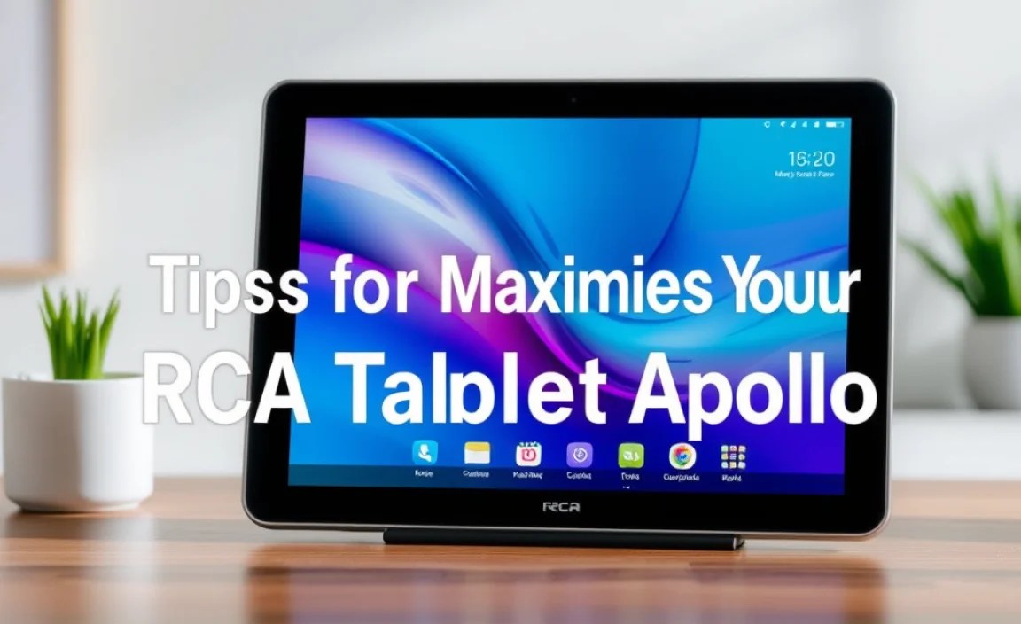 Tips for Maximizing Your RCA Tablet Apollo