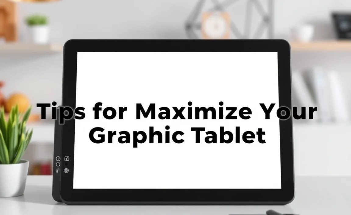 Tips for Maximizing Your Wacom Tablet Experience