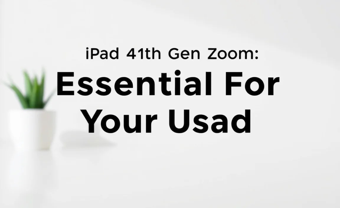 Tips for Optimal Zoom Usage