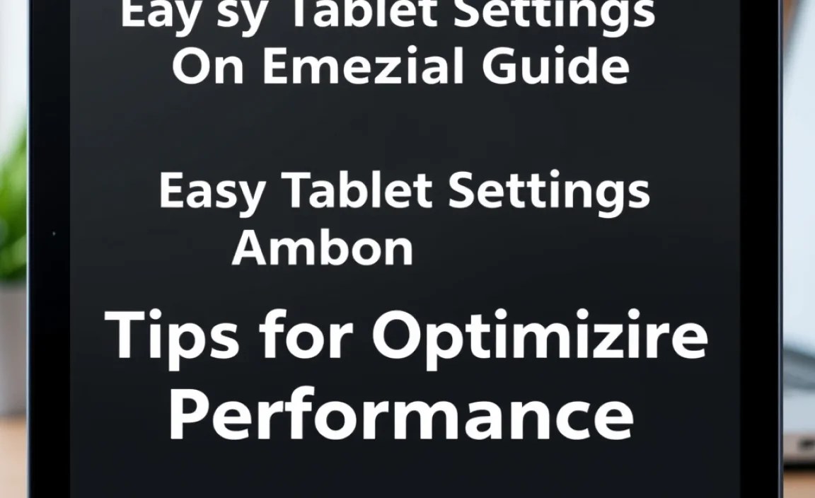 Tips for Optimizing Performance