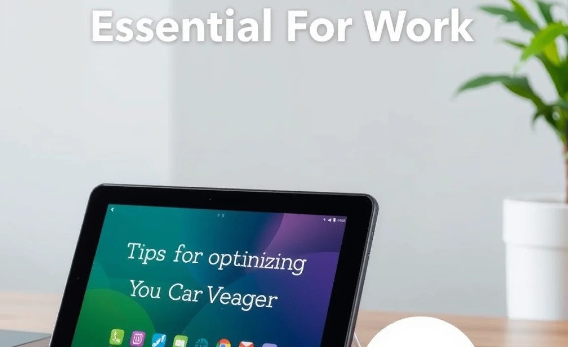 Tips for Optimizing Your RCA Tablet 7 Voyager for Work