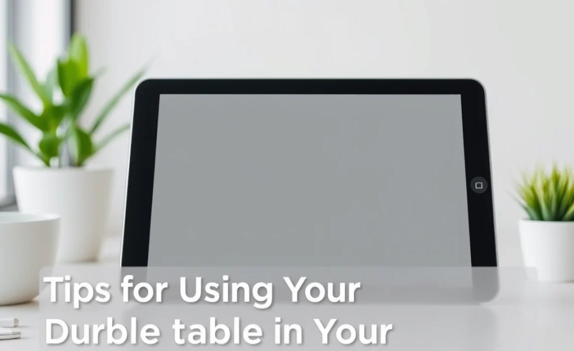 Tips for Using Your Durable Tablet in the Field