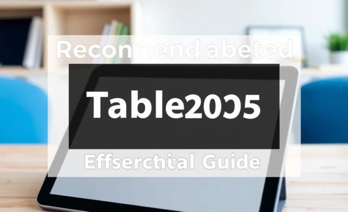 Tips for Using Your Tablet Effectively for School