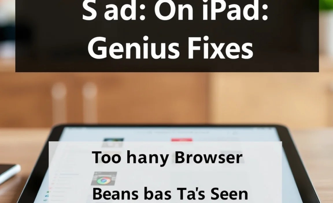 Too Many Browser Tabs Open