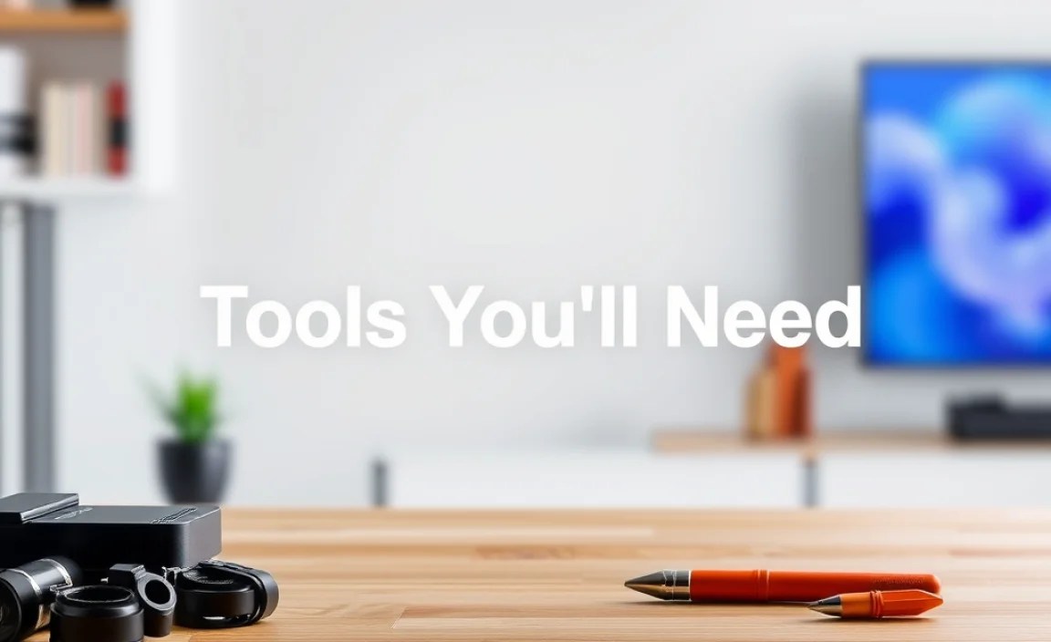 Tools You&rsquo;ll Need