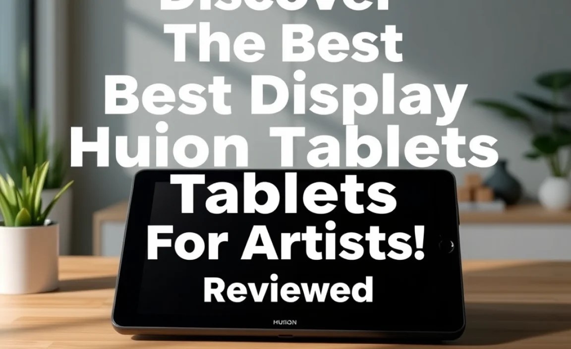 Top 5 Huion Display Tablets Reviewed