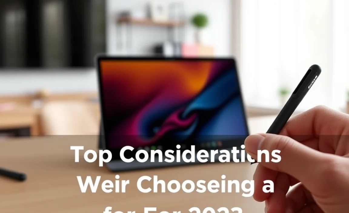 Top Considerations When Choosing a Stylus