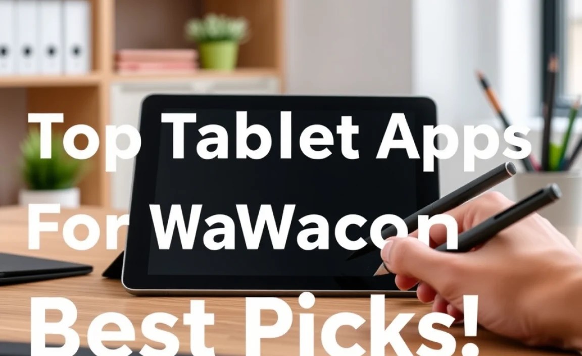Top Drawing Apps for Wacom Users
