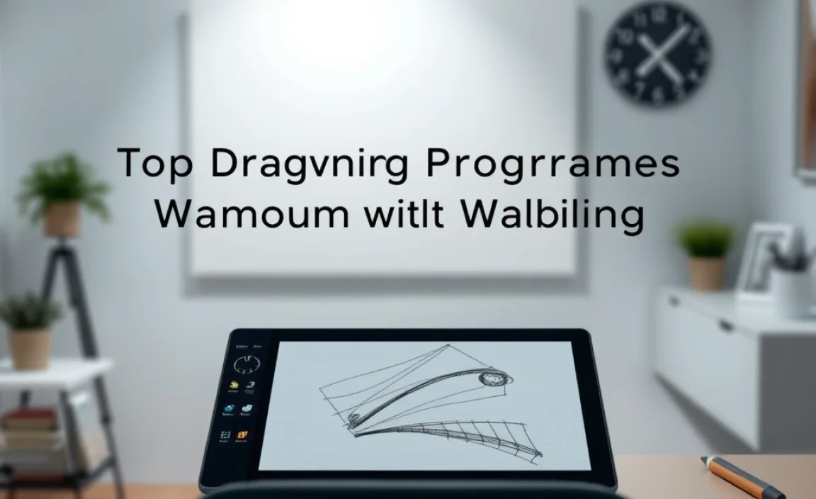 Top Drawing Programs Compatible with Wacom Tablets