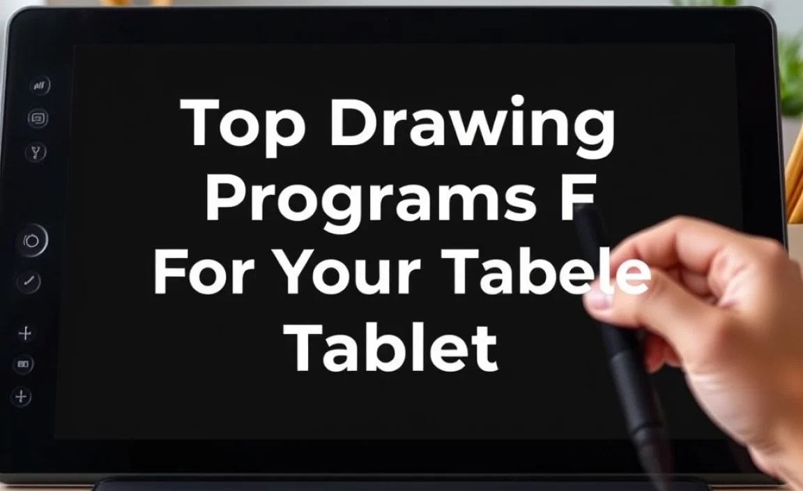 Top Drawing Programs for Wacom Tablets