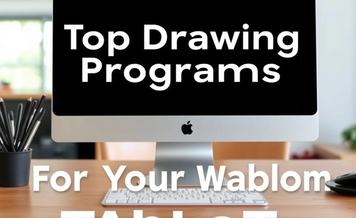 Top Drawing Programs For Your Wacom Tablet
