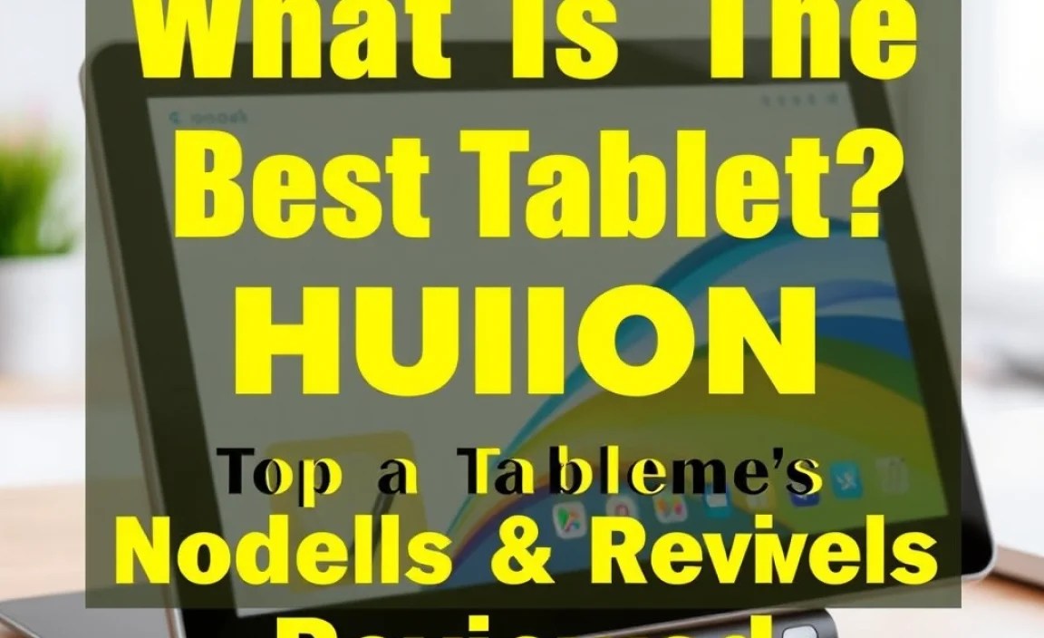Top Huion Tablet Models Reviewed