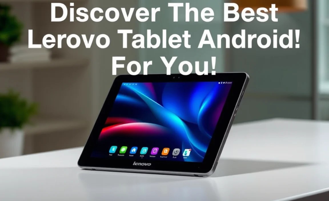Top Lenovo Tablet Models