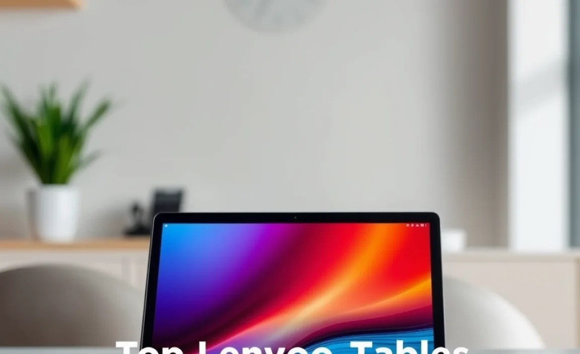 Top Lenovo Tablets for Value and Performance