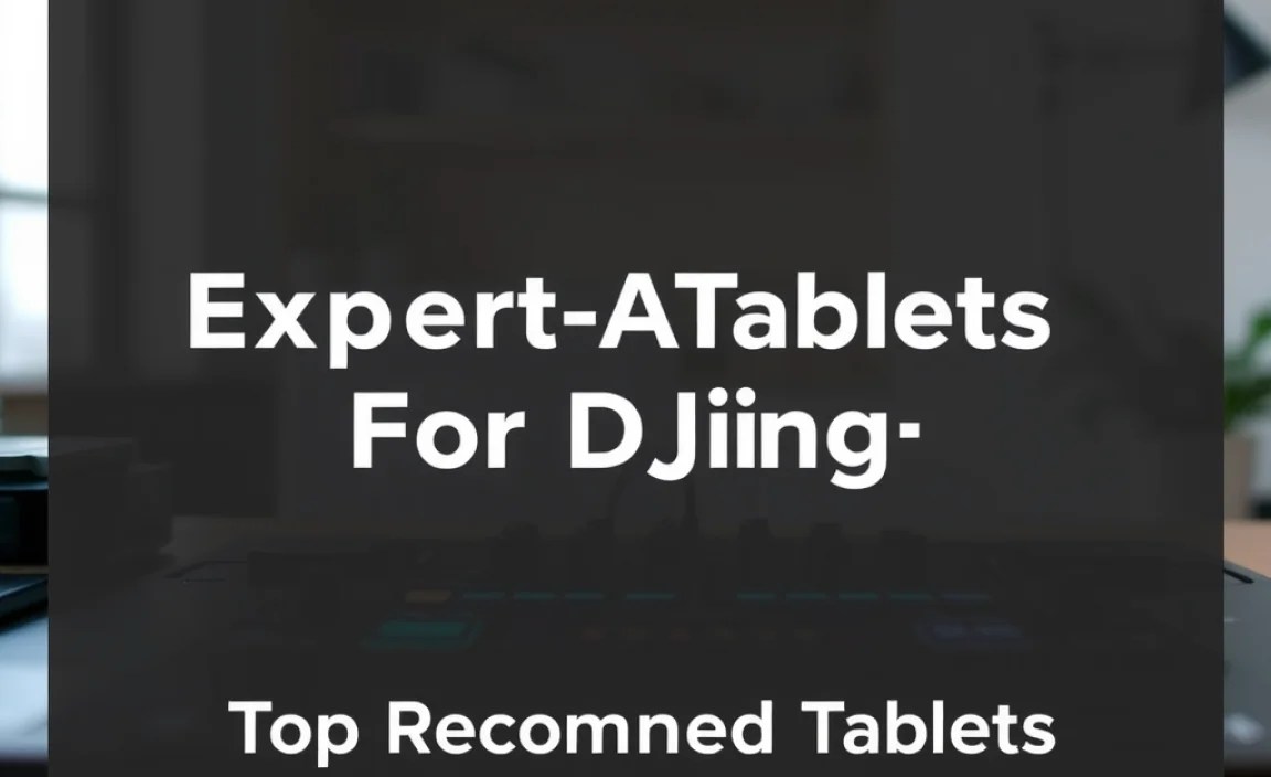 Top Recommended Tablets for DJing