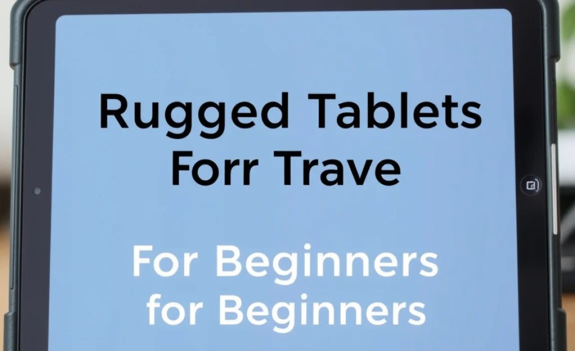Top Rugged Tablet Brands for Beginners