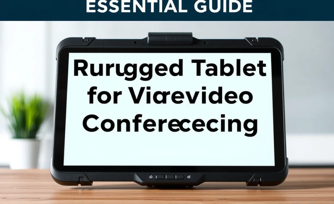 Top Rugged Tablets for Video Conferencing (Examples)