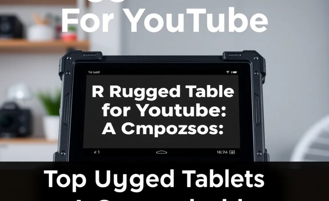 Top Rugged Tablets for YouTube: A Comparison