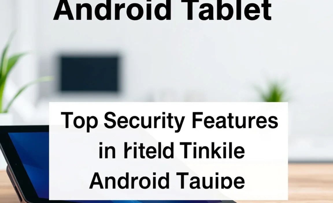 Top Security Features in Lenovo Android Tablets