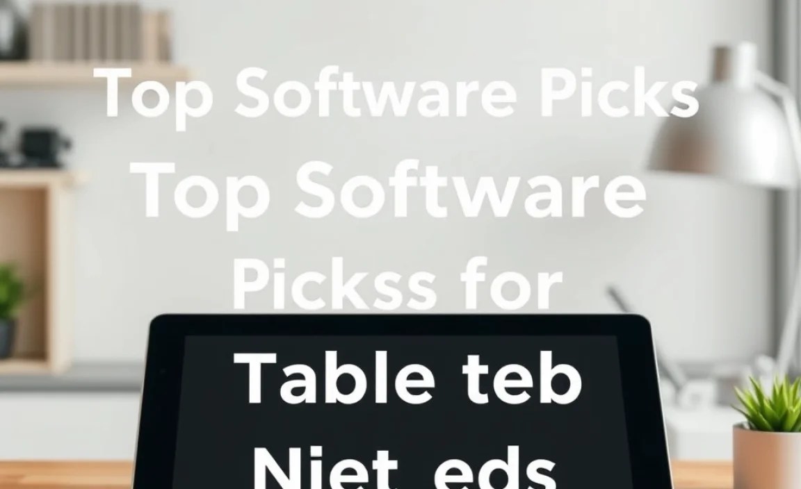 Top Software Options for Wacom Tablet Users
