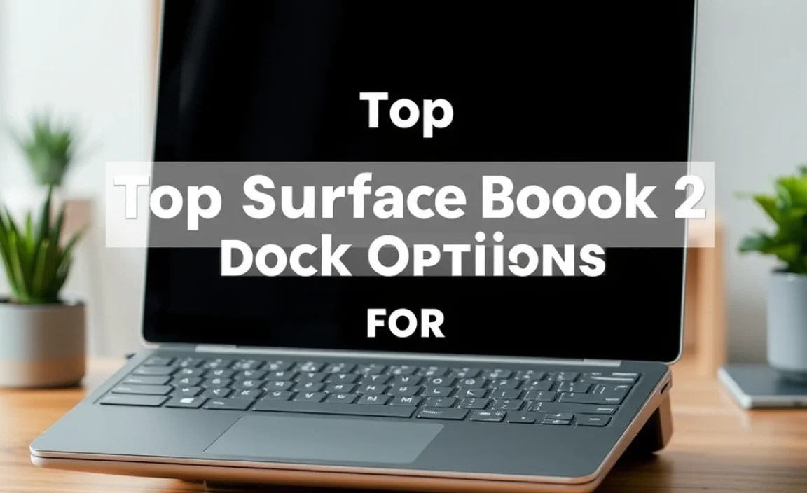 Top Surface Book 2 Dock Options for Ultimate Boost!