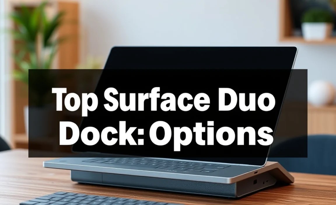 Top Surface Duo Dock Options: Enhance Your Setup!