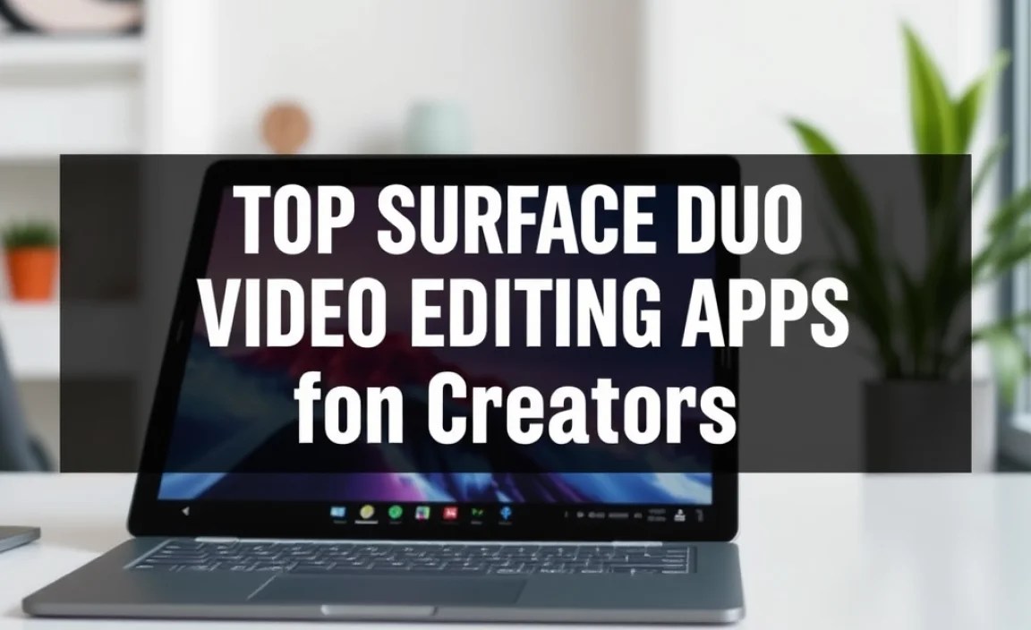 Top Surface Duo Video Editing Apps for Creators