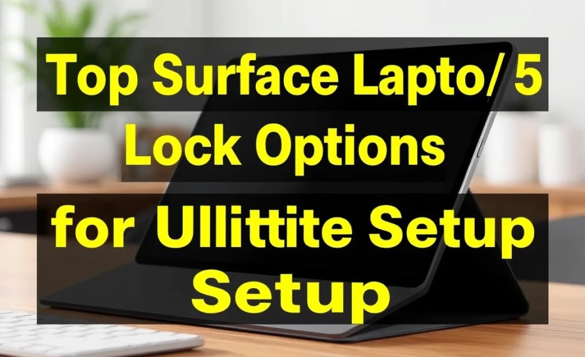 Top Surface Laptop 5 Dock Options for Ultimate Setup