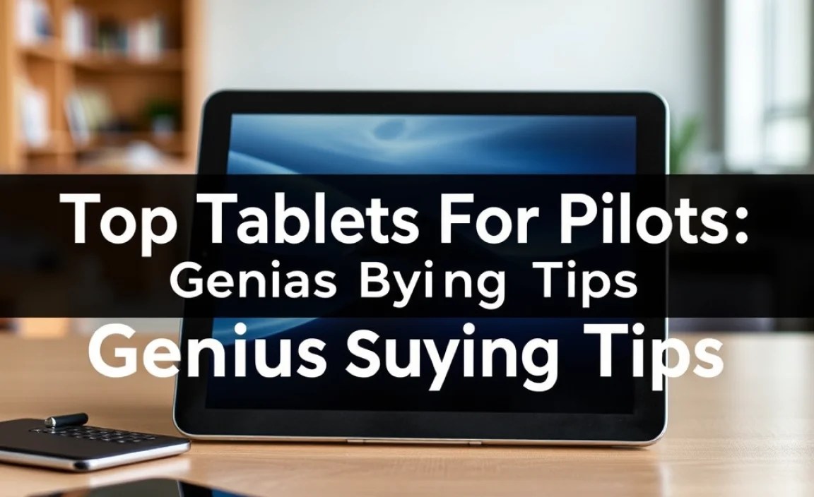 Top Tablets For Pilots: Genius Buying Tips