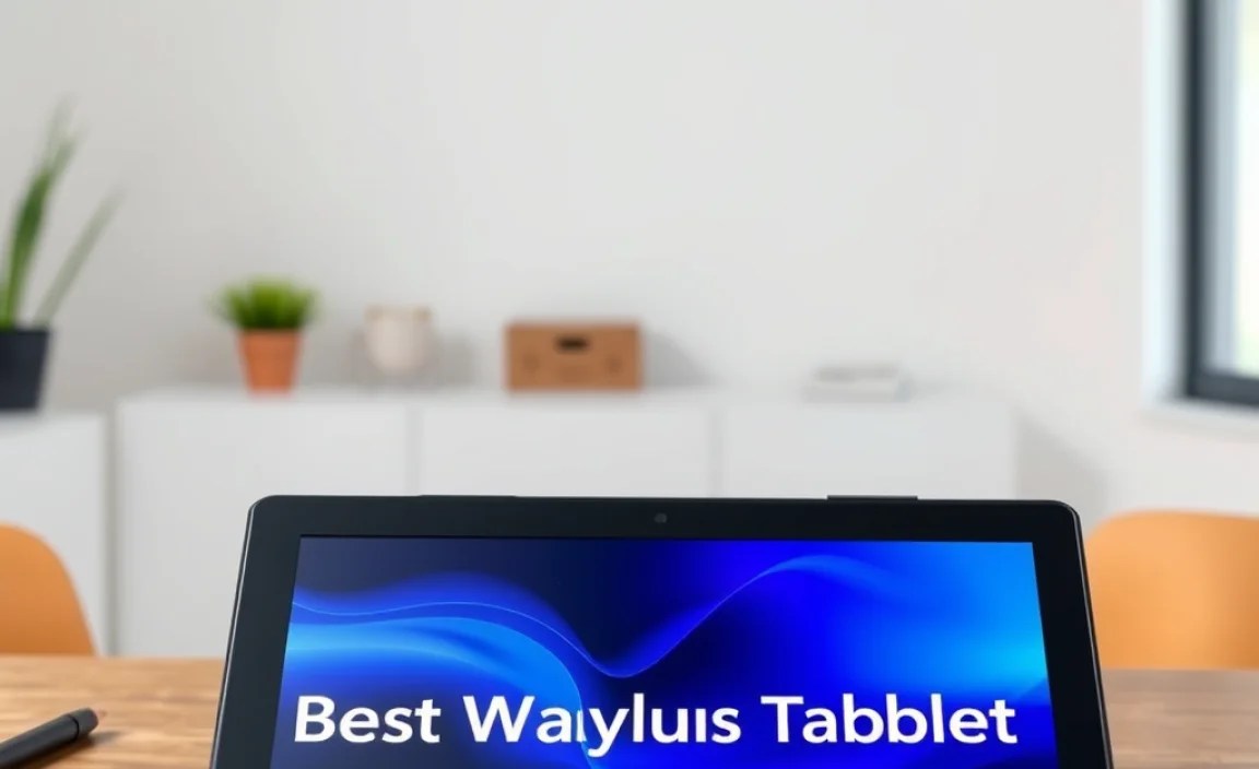 Top Wacom Stylus Tablet Models