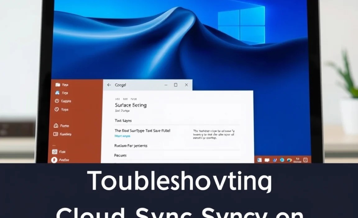Troubleshooting Cloud Sync Issues on Surface Pro 7