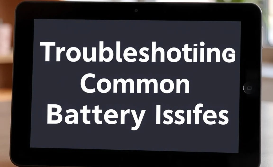 Troubleshooting Common Battery Issues