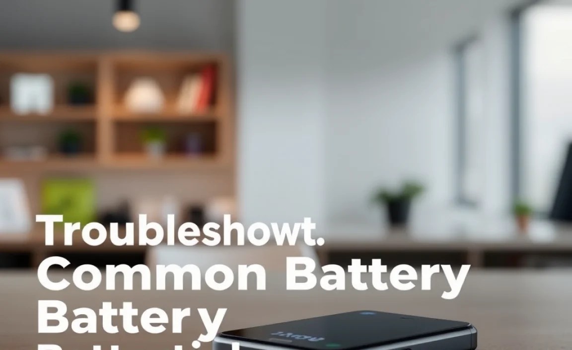 Troubleshooting Common Battery Issues