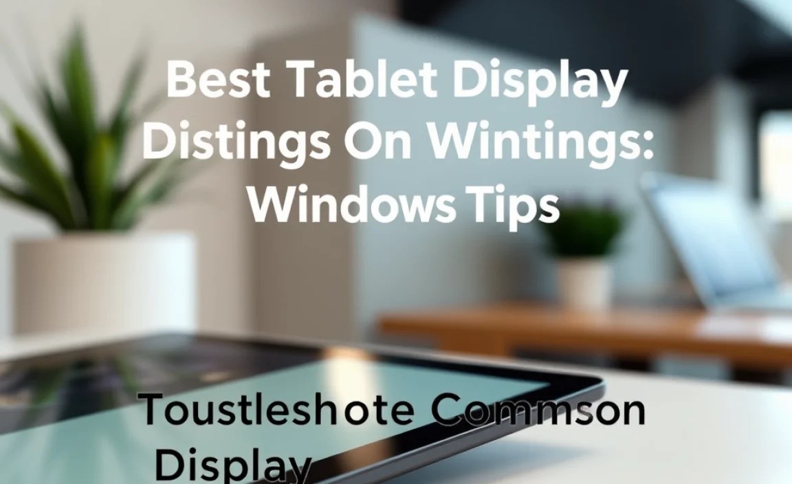 Troubleshooting Common Display Issues