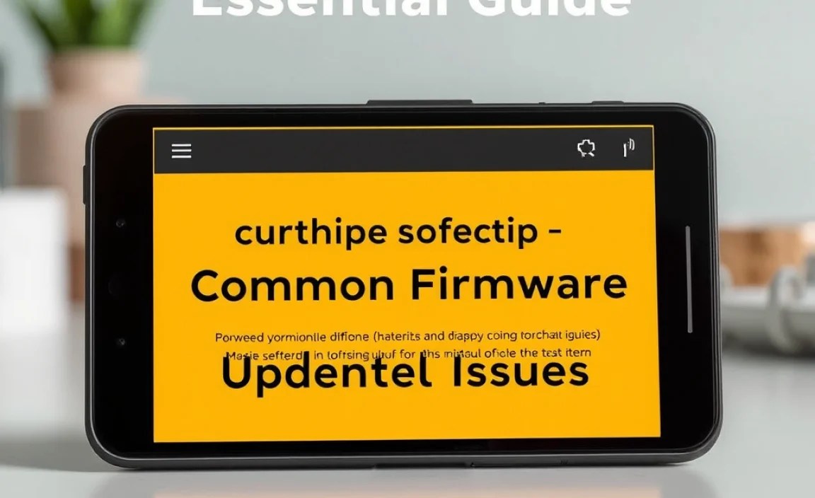 Troubleshooting Common Firmware Update Issues