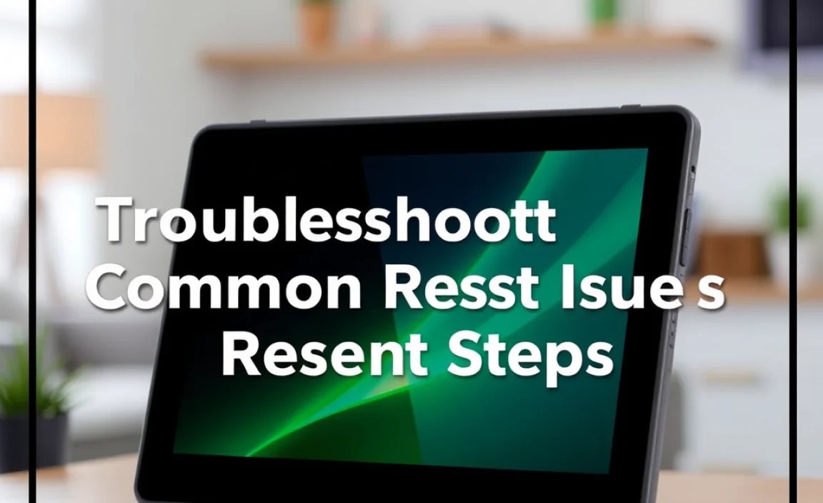 Troubleshooting Common Reset Issues