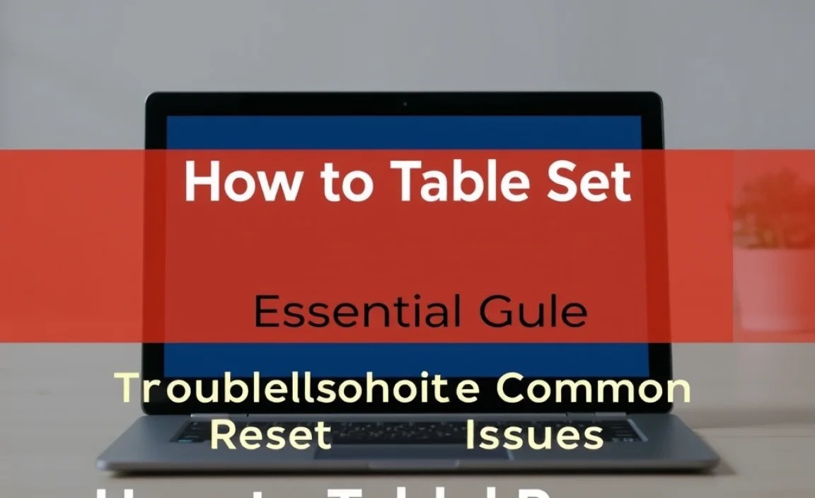 Troubleshooting Common Reset Issues