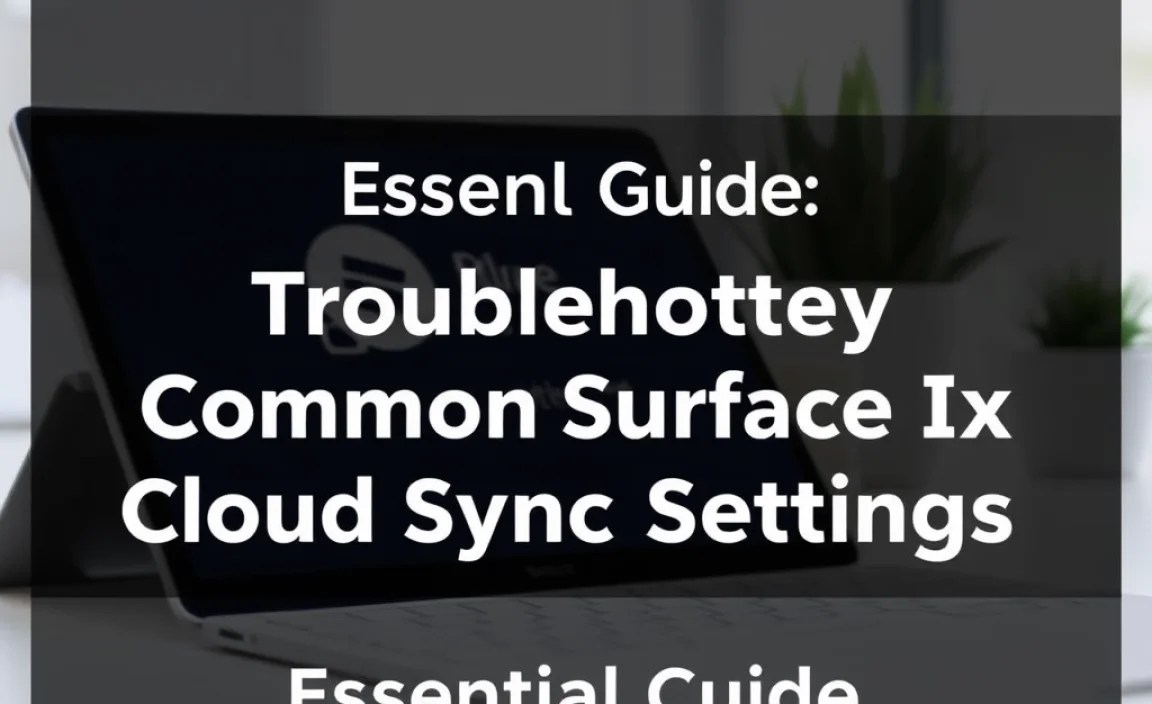 Troubleshooting Common Surface Pro X Cloud Sync Issues