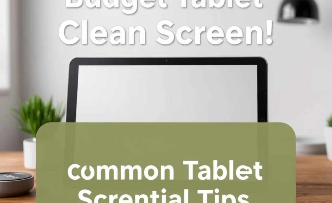 Troubleshooting Common Tablet Screen Issues