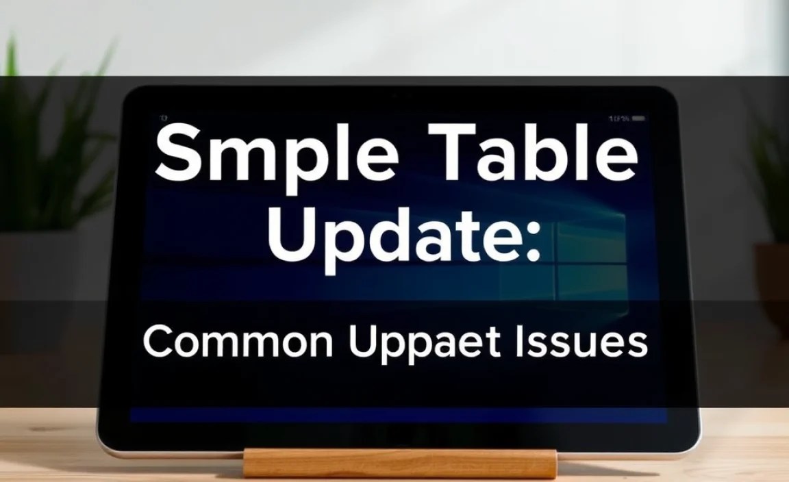 Troubleshooting Common Update Issues
