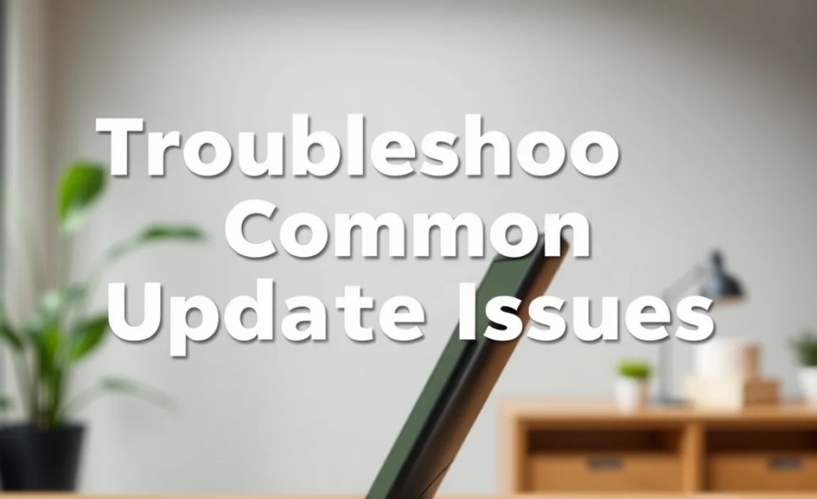 Troubleshooting Common Update Issues