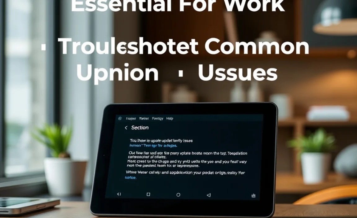 Troubleshooting Common Update Issues