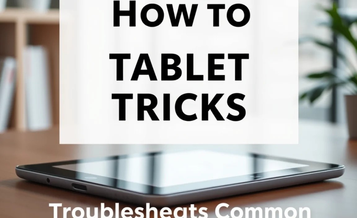 Troubleshooting Common Windows Tablet Issues