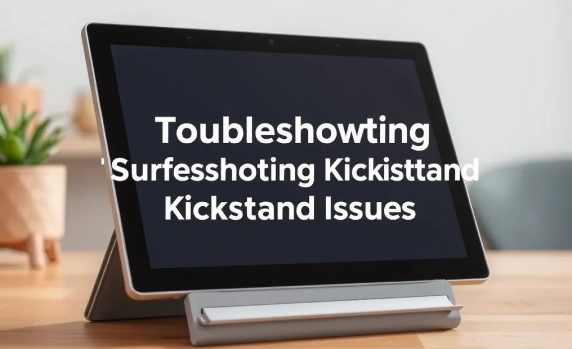 Troubleshooting Kickstand Issues