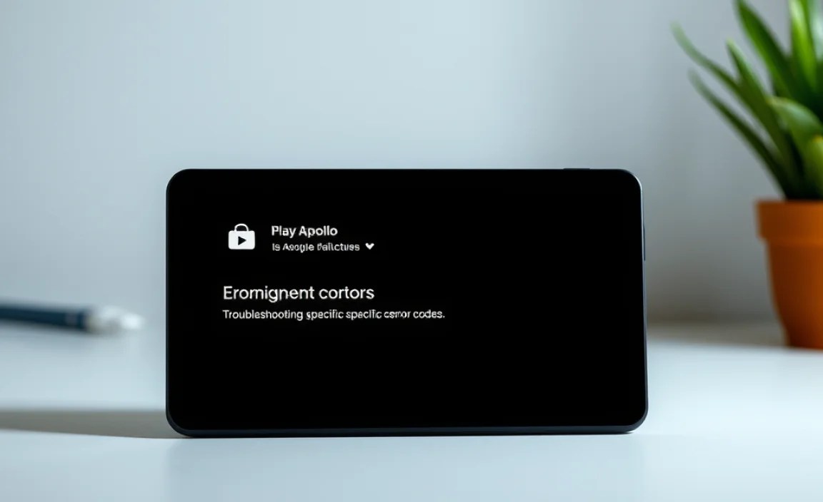 Troubleshooting Specific Error Codes