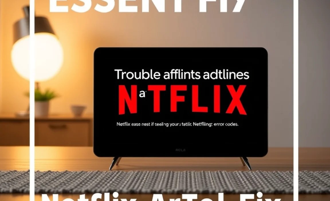 Troubleshooting Specific Netflix Error Codes