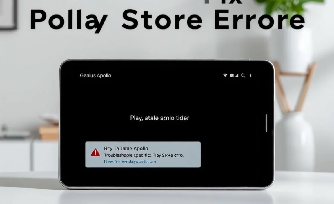 Troubleshooting Specific Play Store Error Codes