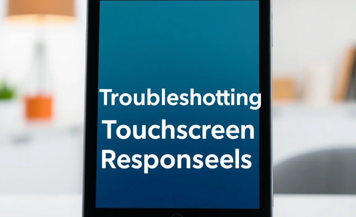 Troubleshooting Touchscreen Responsiveness