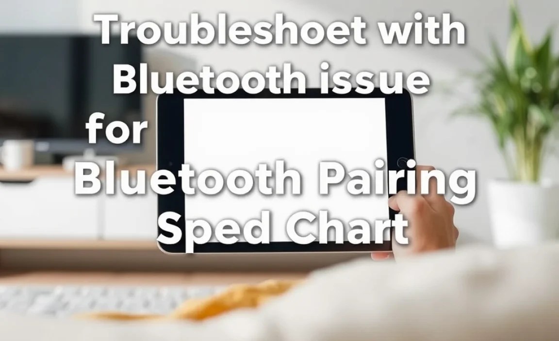 Troubleshooting with a Bluetooth Pairing Speed Chart
