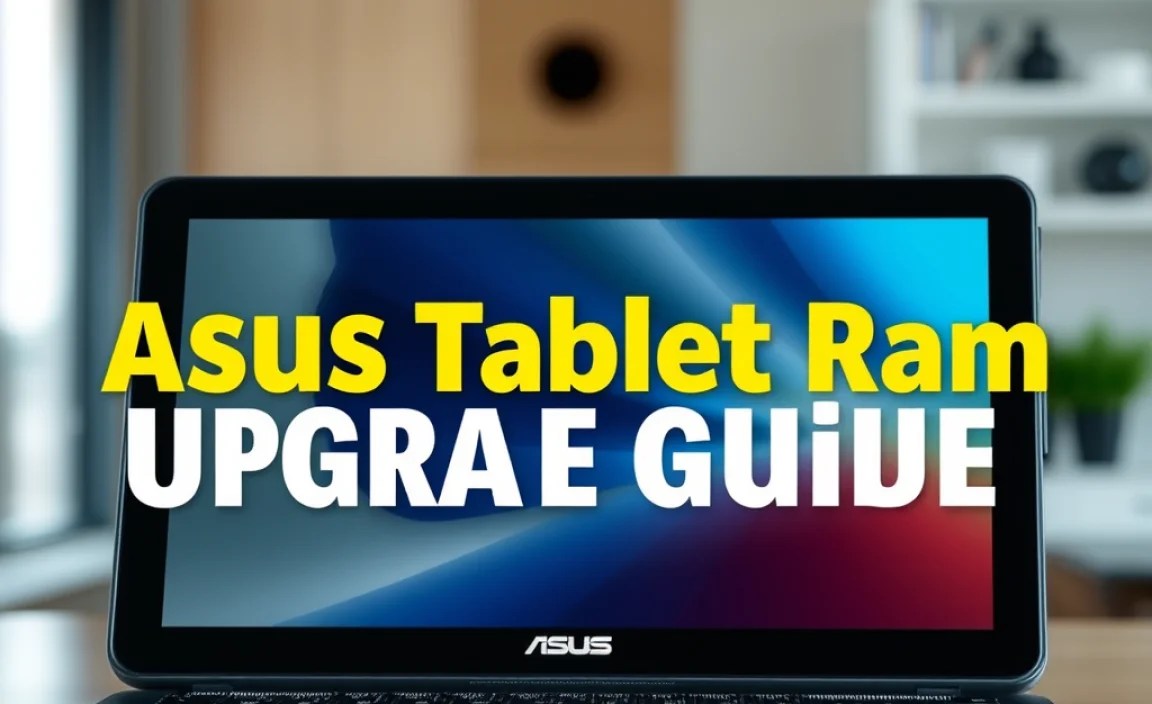 Ultimate Asus Tablet Ram Upgrade Guide For Enhanced Performance